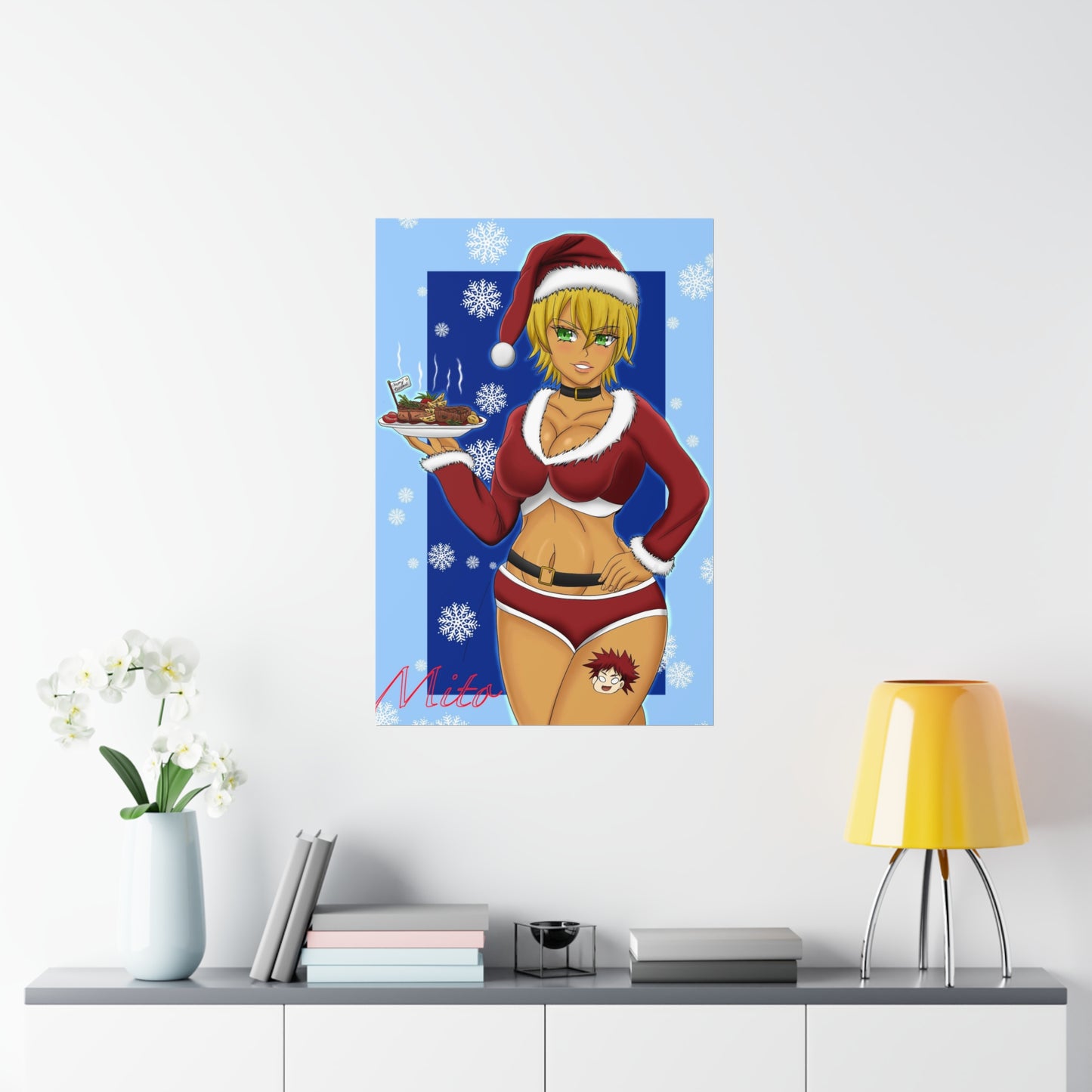 Santa Cook Poster