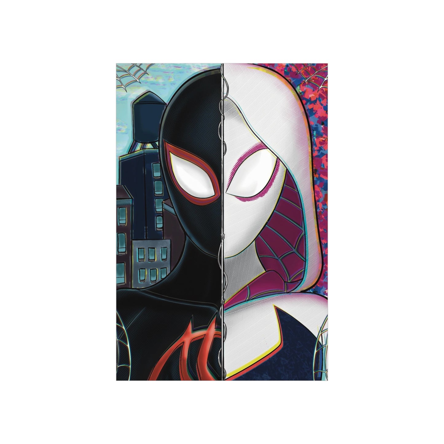 Miles X Gwen (Mask On) Poster