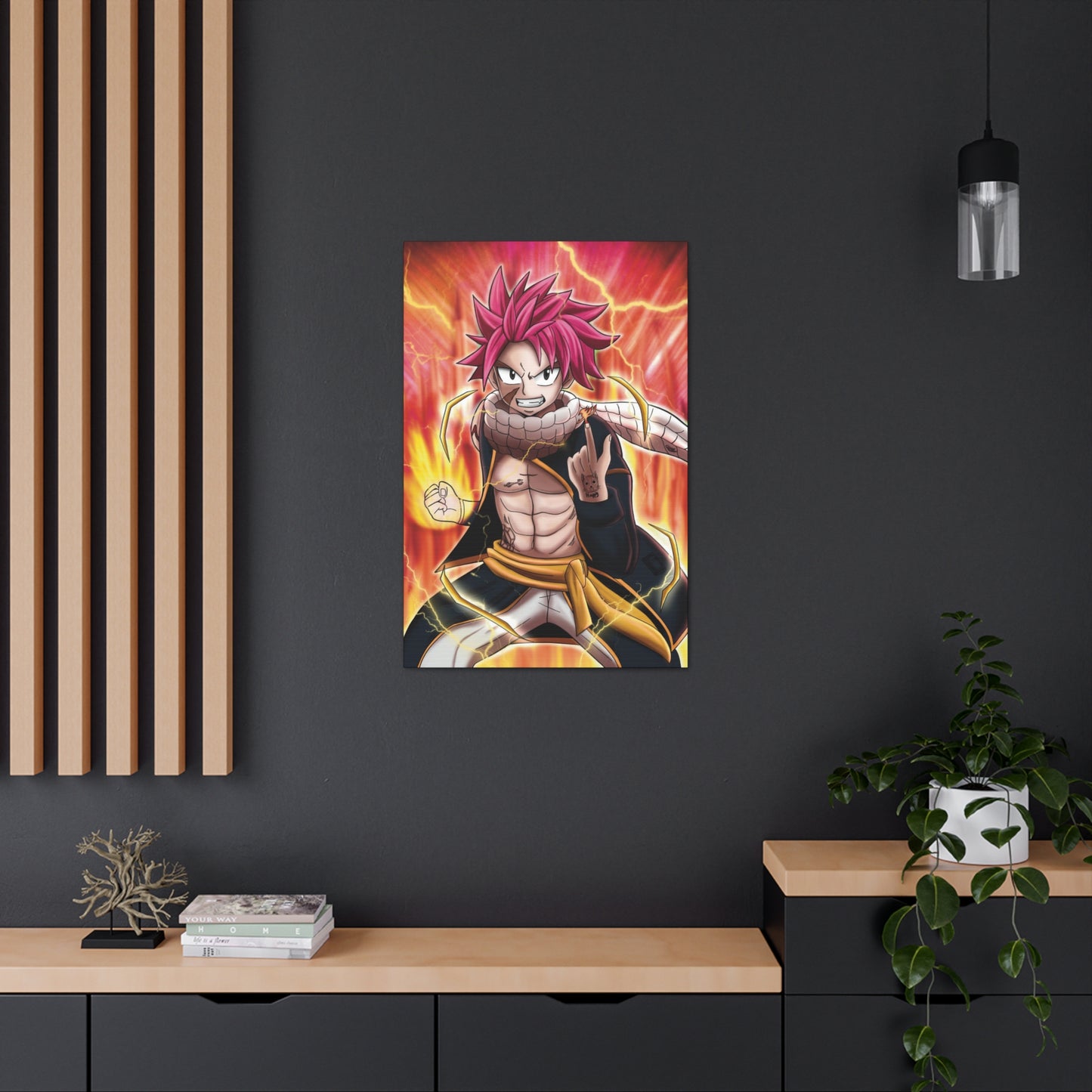 Fire Dragon Boy  Canvas