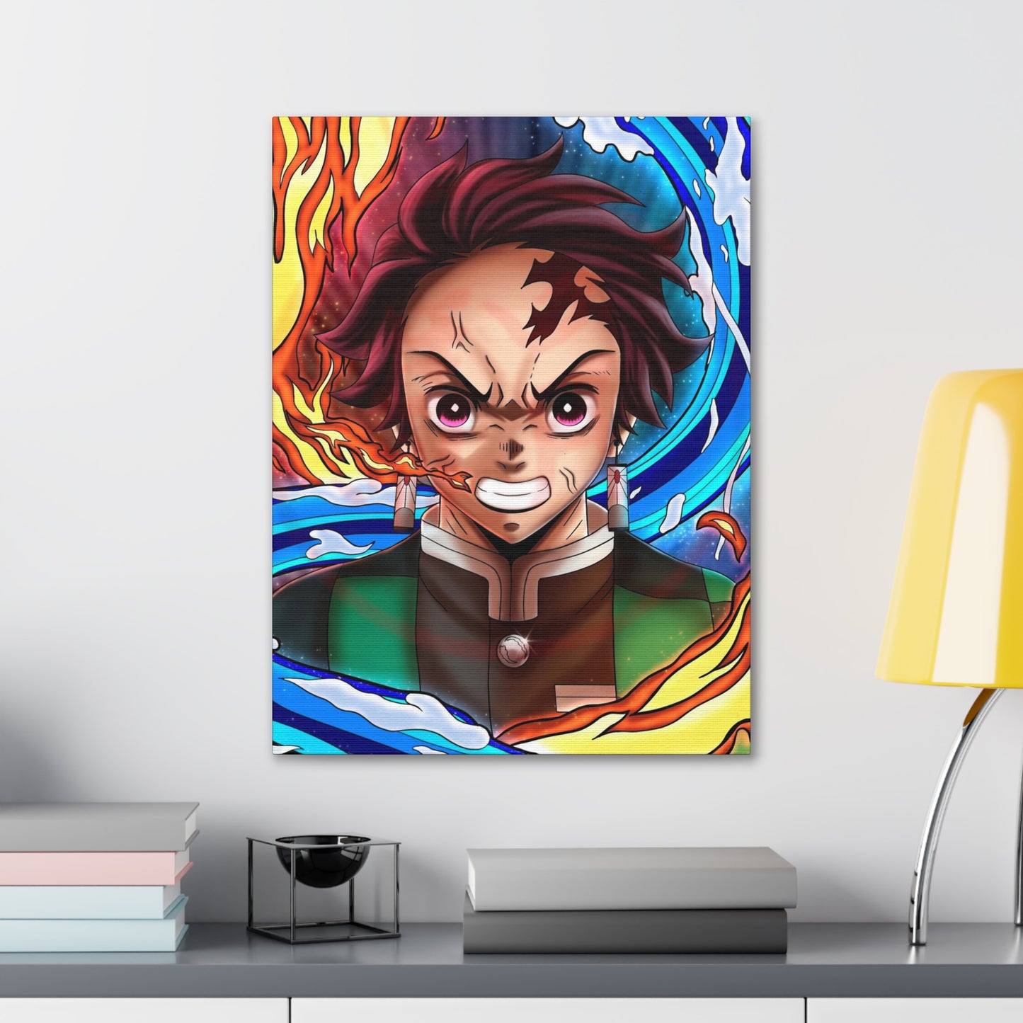 Fire X Water Slayer Canvas