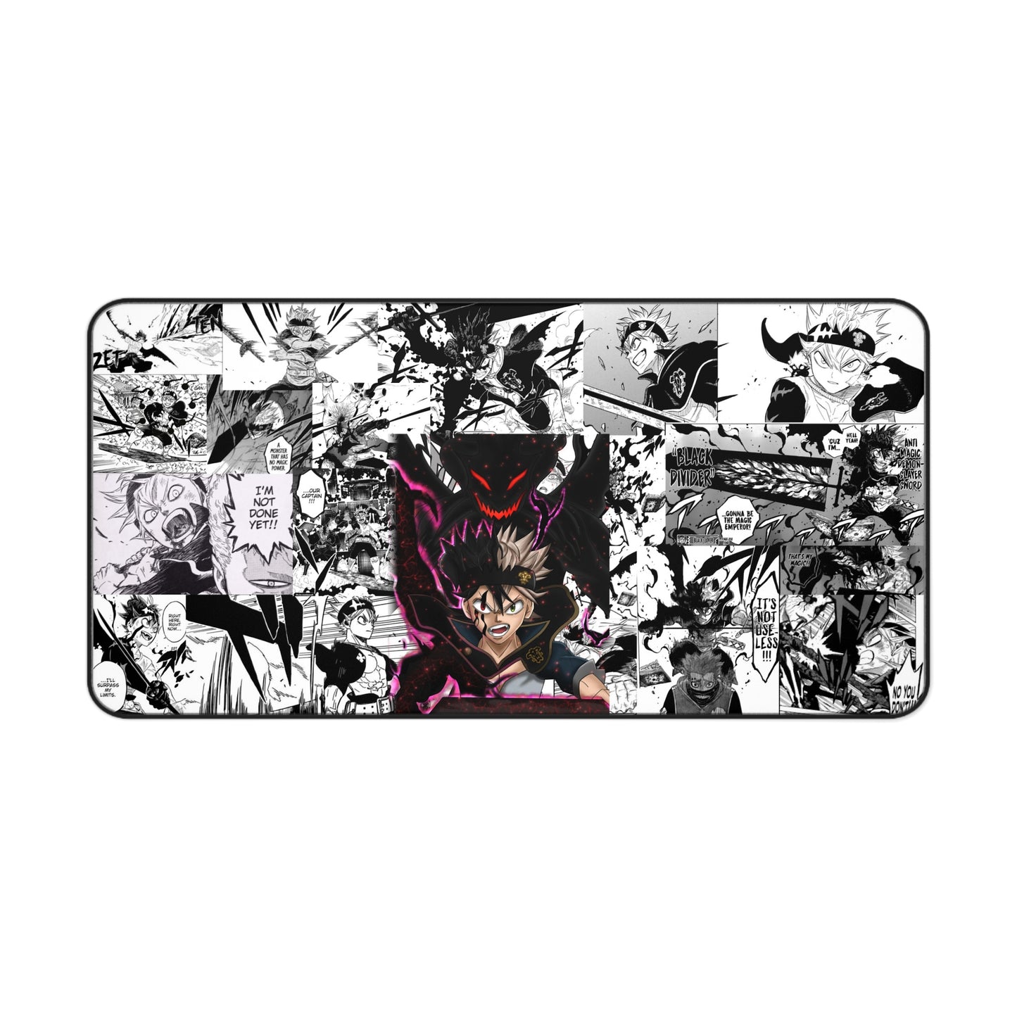 Demon Boy Manga Panel Desk Mat