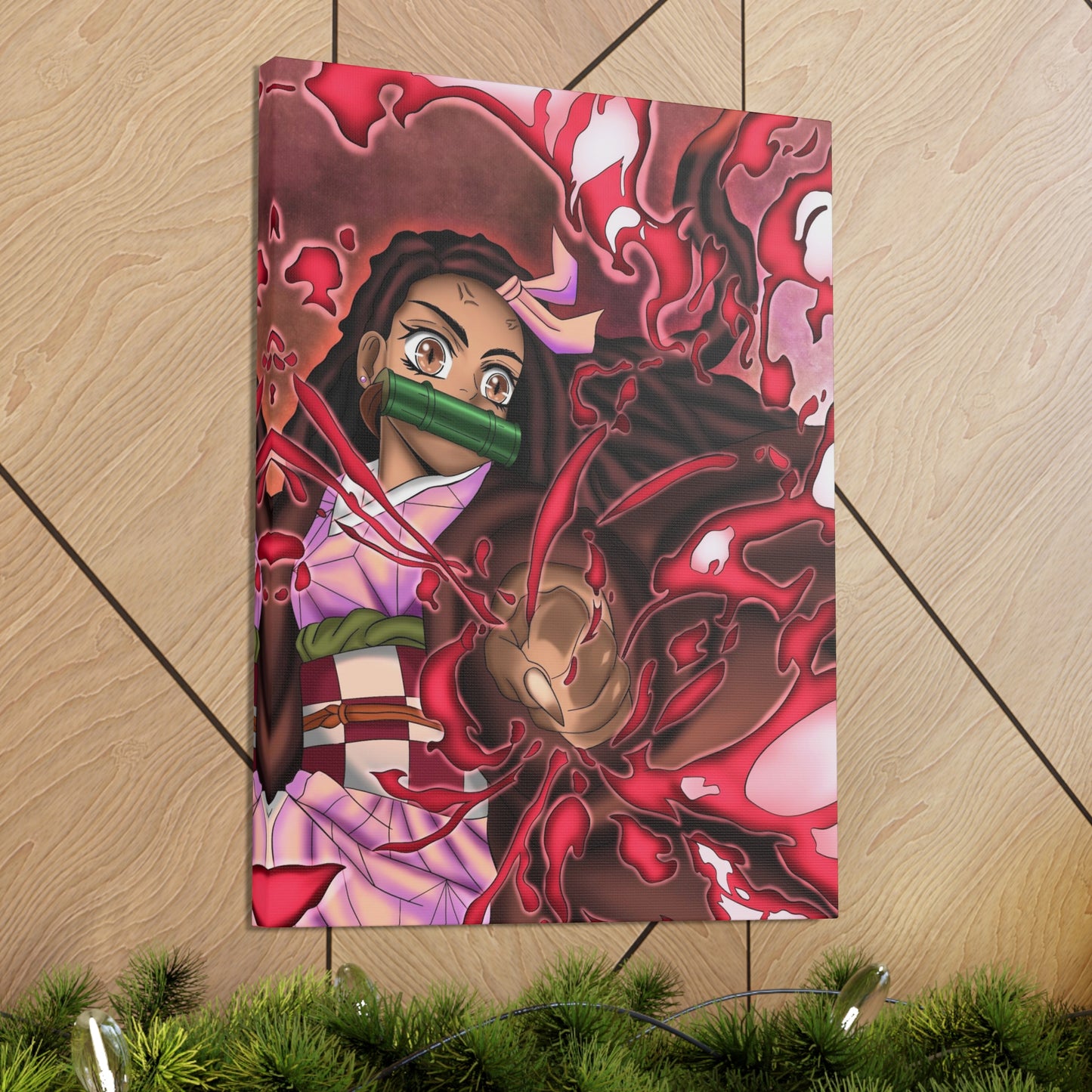 Demon Girl Melanin Edition Canvas