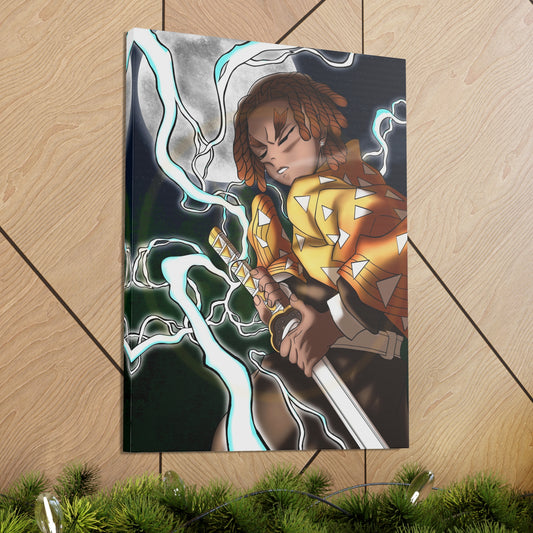 Melanin Thunder Slayer Canvas