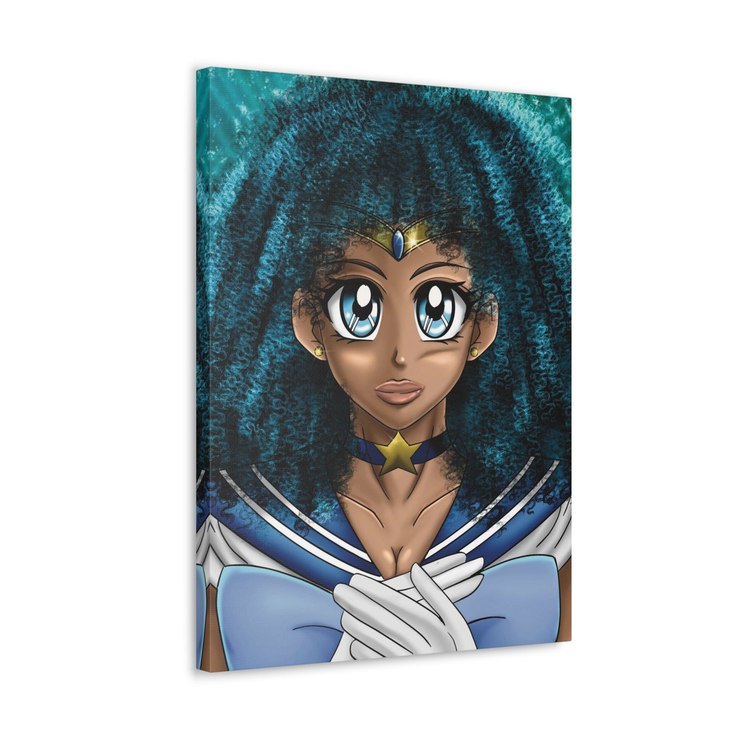 Water Magical Girl Canvas