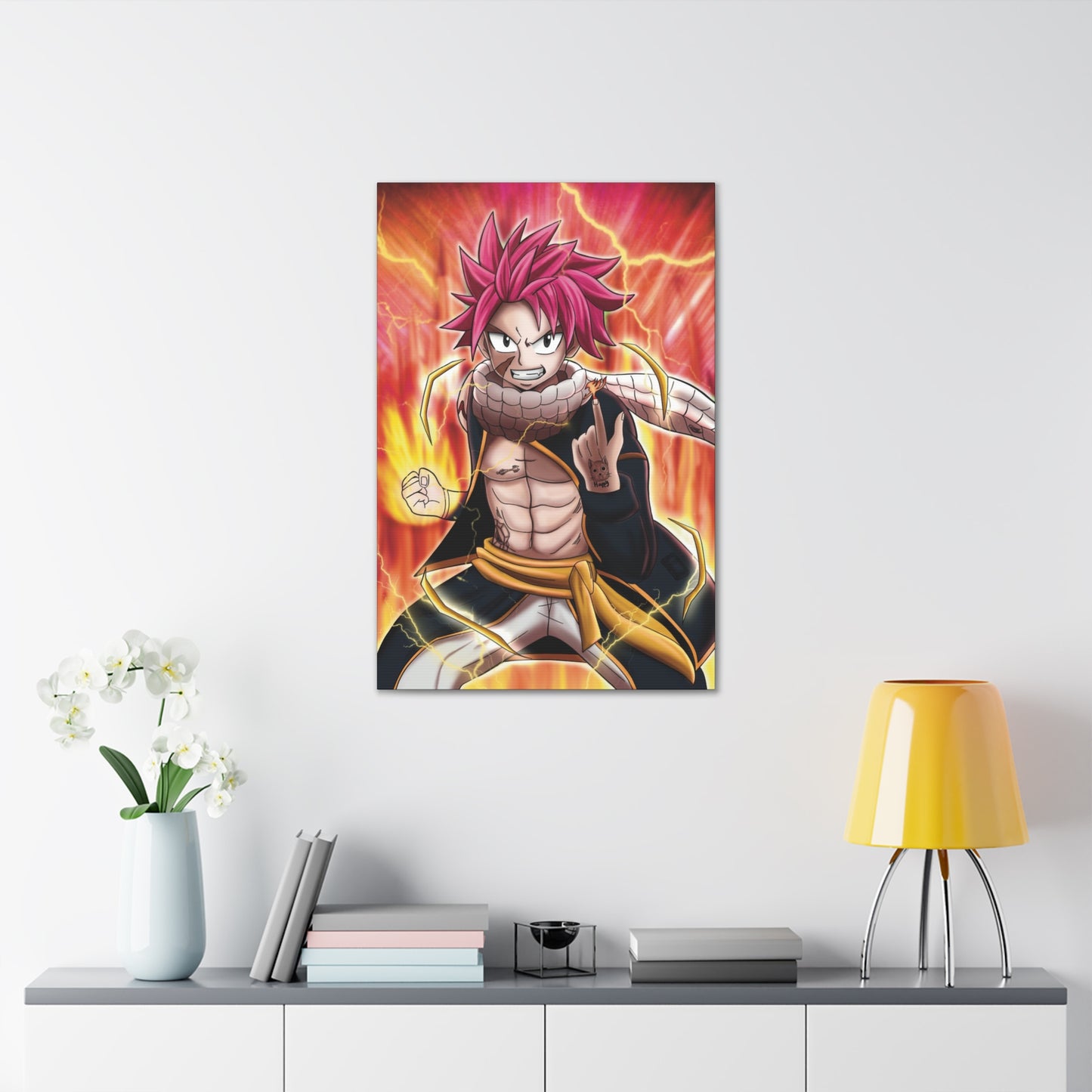 Fire Dragon Boy  Canvas