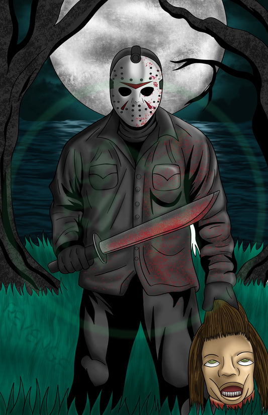 Camp Slasher Print