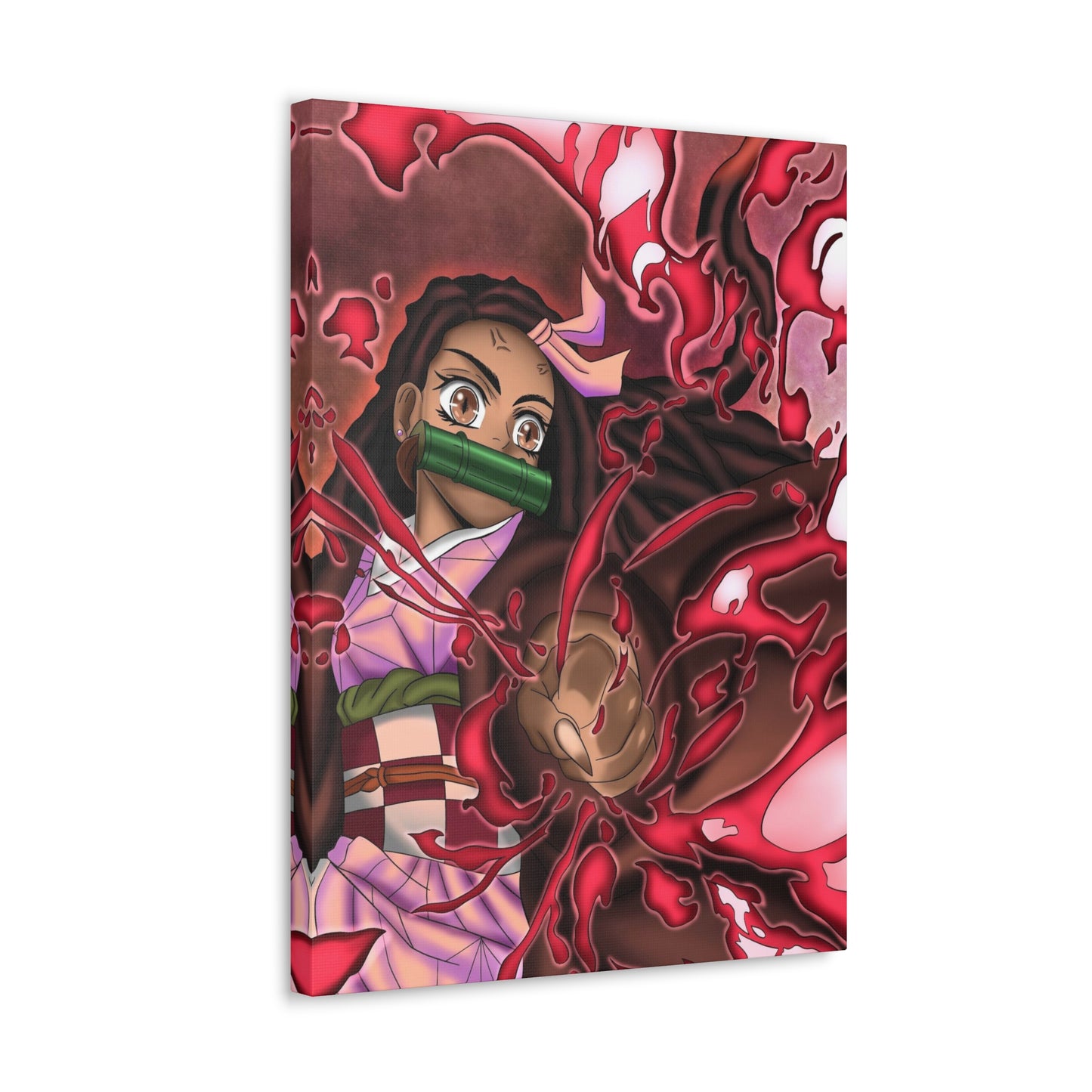Demon Girl Melanin Edition Canvas